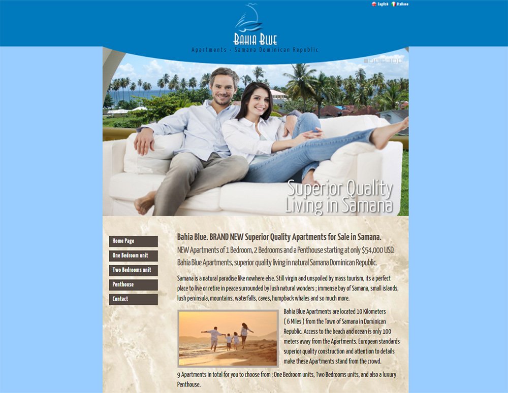 Mejor diseñador páginas web en Las Terrenas República Dominicana.